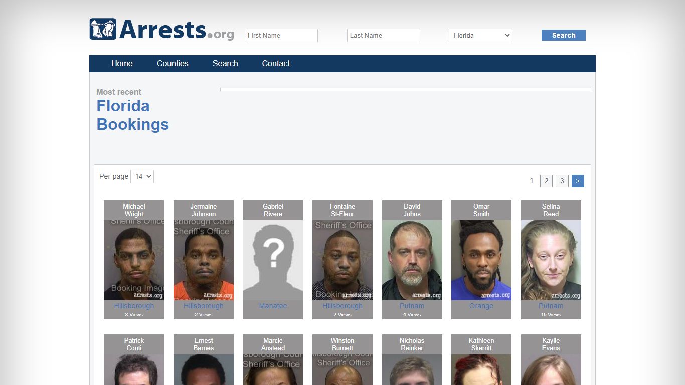 Florida Arrests and Inmate Search